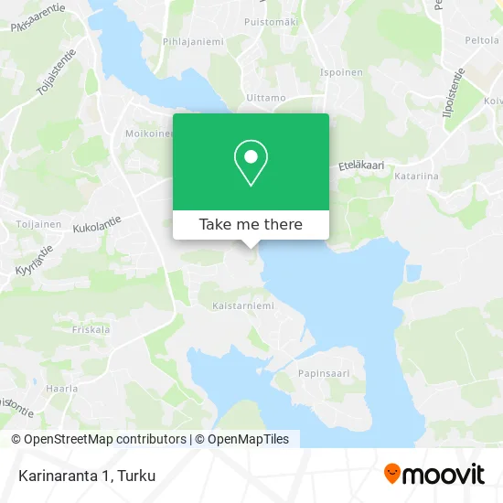 Karinaranta 1 map