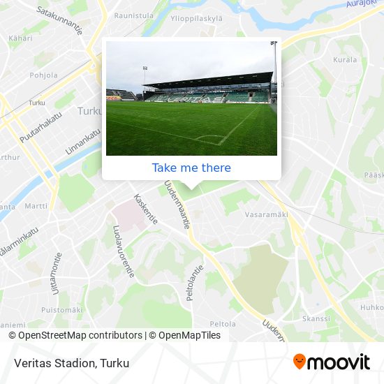 Veritas Stadion map