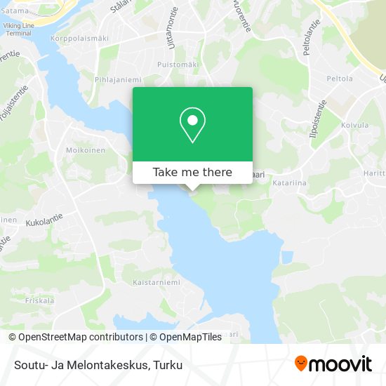 How to get to Soutu- Ja Melontakeskus in Turku by Bus?