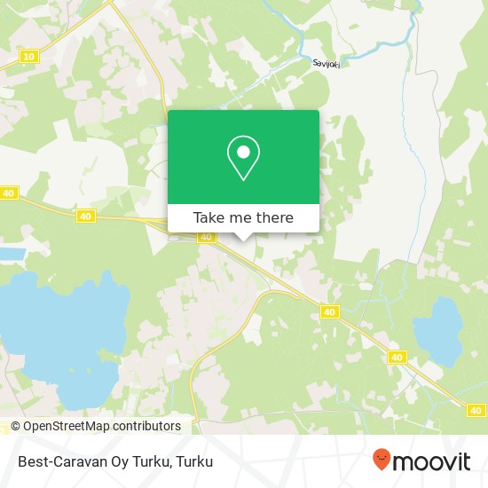 Best-Caravan Oy Turku map