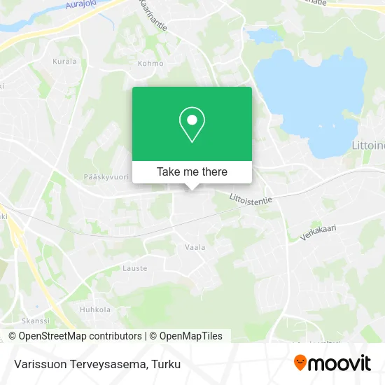 Varissuon Terveysasema map