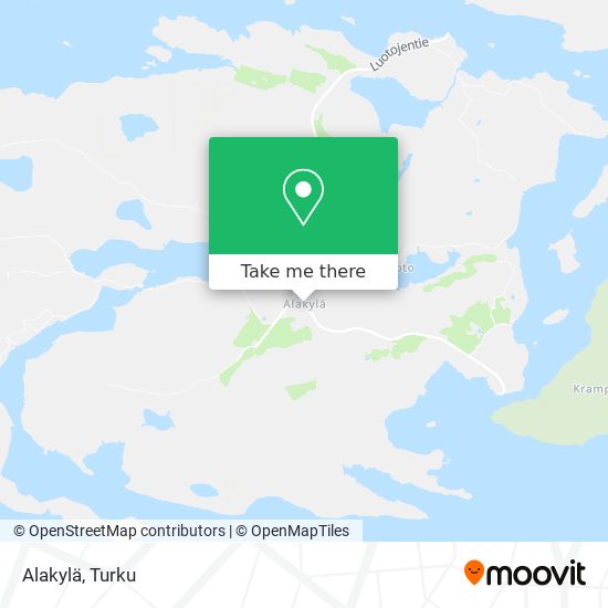 Alakylä map