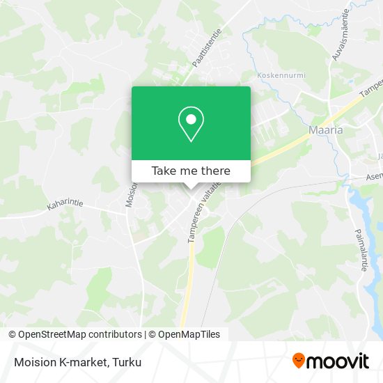 Moision K-market map