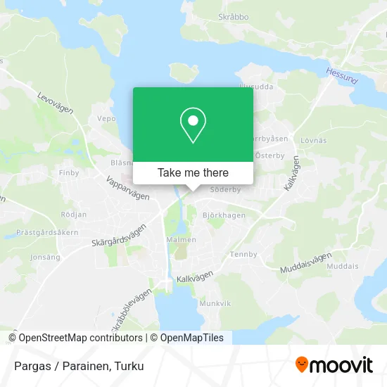 Pargas / Parainen map
