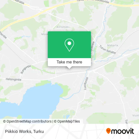 Piikkiö Works map