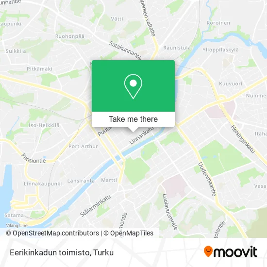 Eerikinkadun toimisto map
