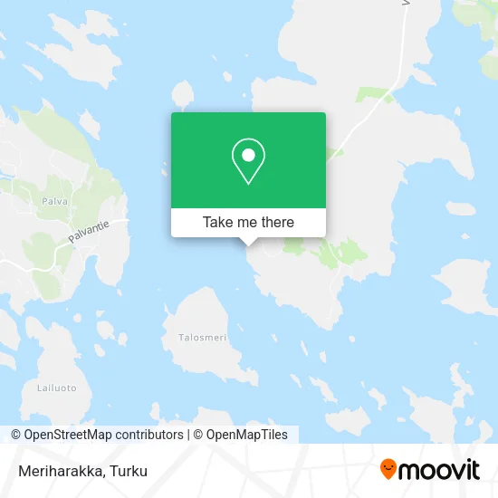 Meriharakka map