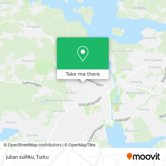 julian suihku map