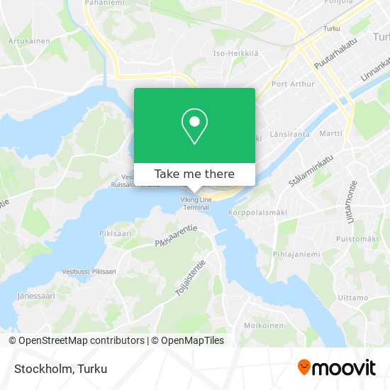 Stockholm map