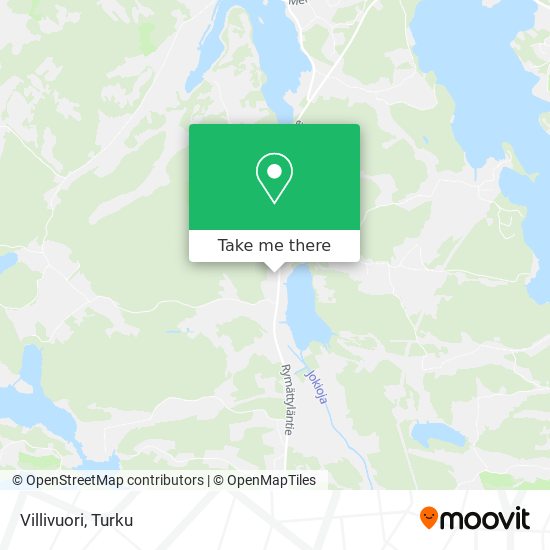 Villivuori map