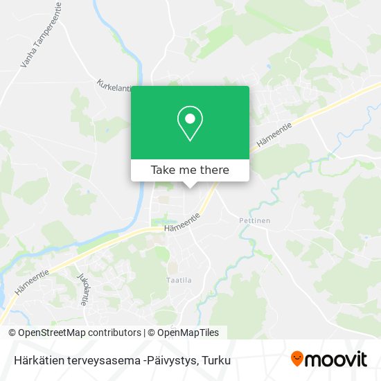 Härkätien terveysasema -Päivystys map