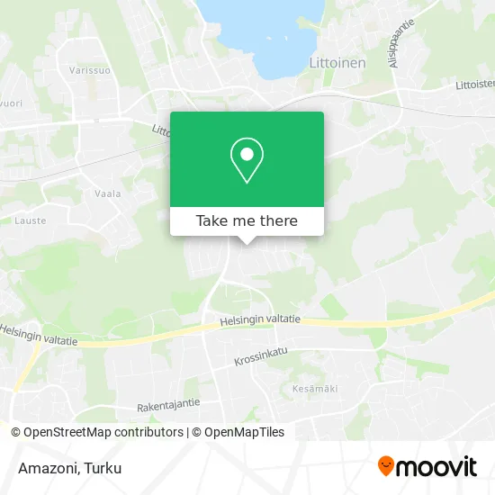 Amazoni map
