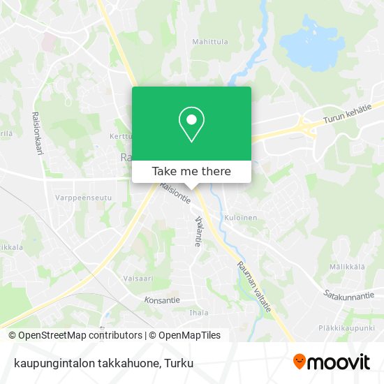 kaupungintalon takkahuone map