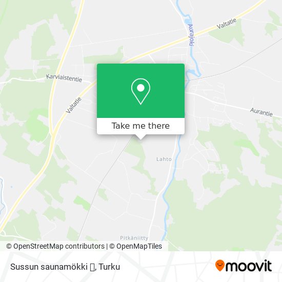 Sussun saunamökki 🔥 map