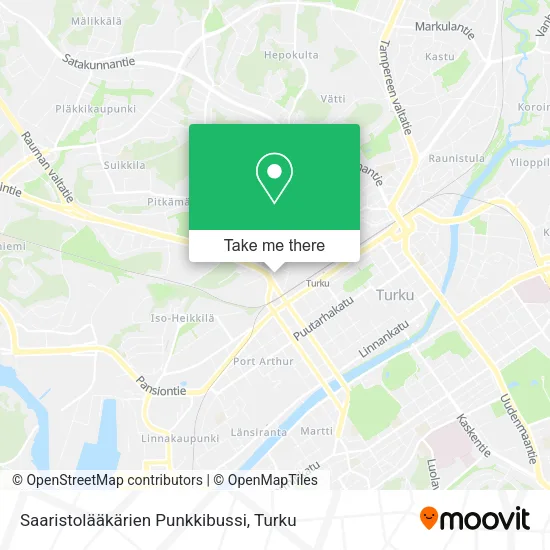 Saaristolääkärien Punkkibussi map