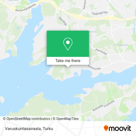 Varuskuntasairaala map