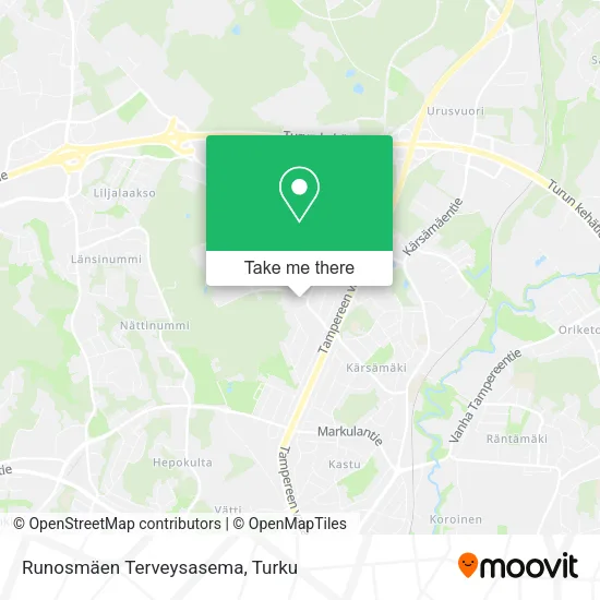 Runosmäen Terveysasema map