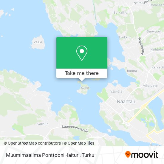 Muumimaailma Ponttooni -laituri map