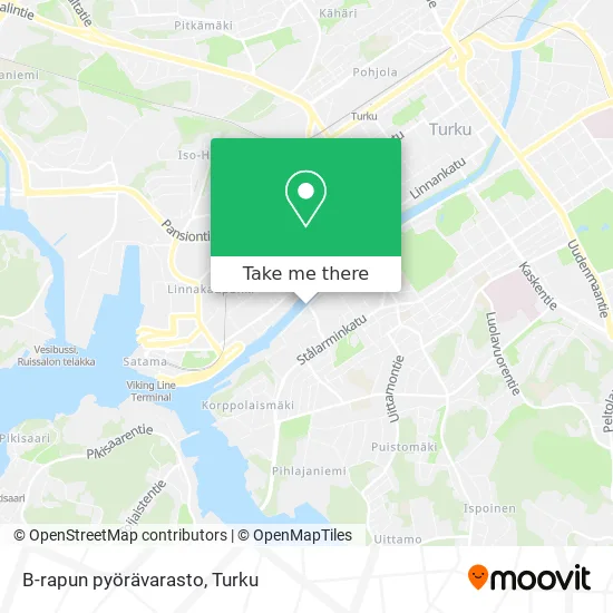 B-Staircase Bicycle Storage map