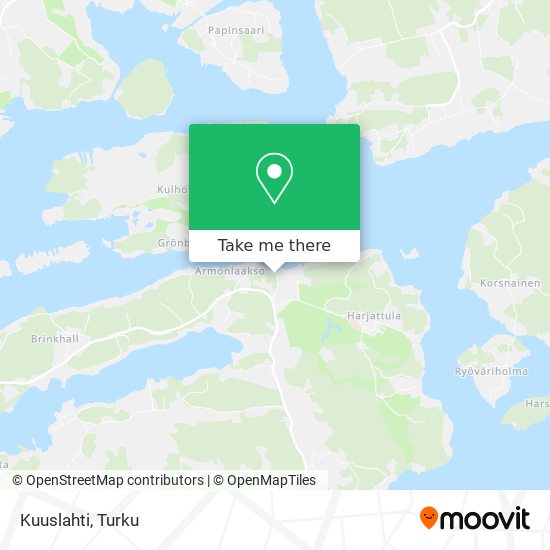 Kuuslahti map