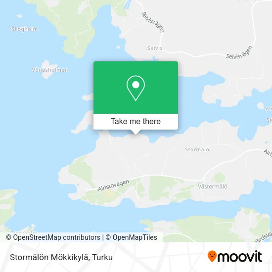 Stormälön Mökkikylä map