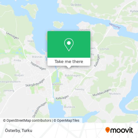 Österby map