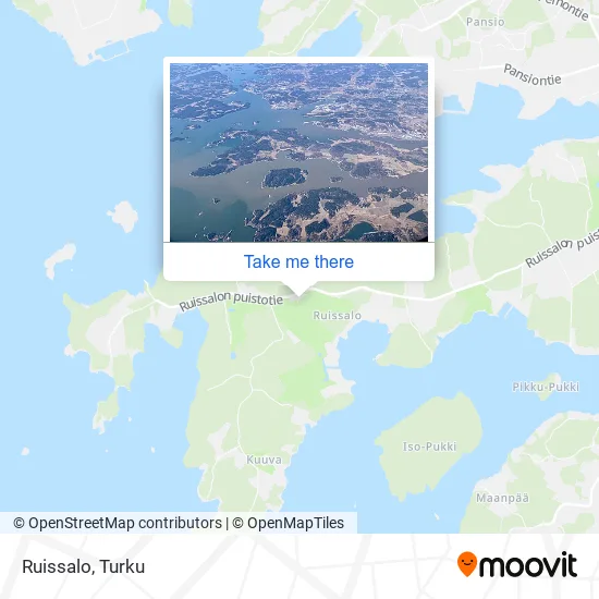 Ruissalo map