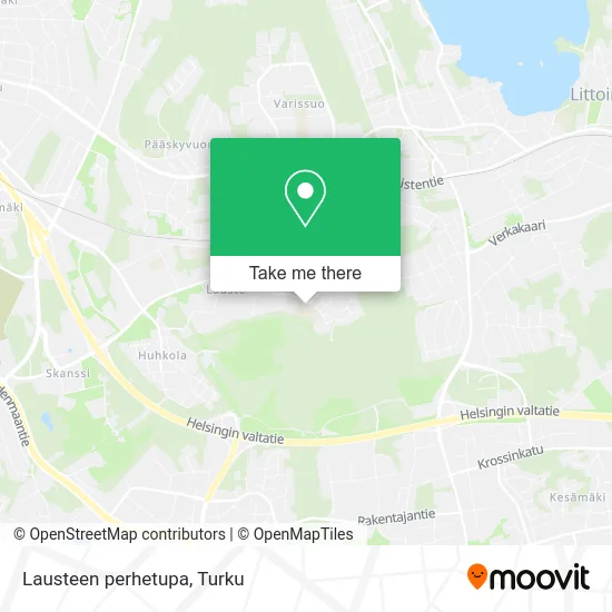 Lausteen perhetupa map