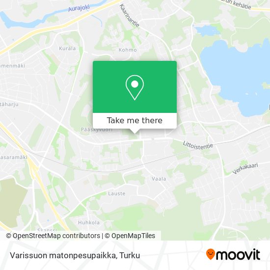 Varissuon matonpesupaikka map