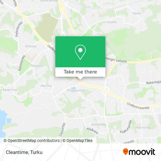 Cleantime map