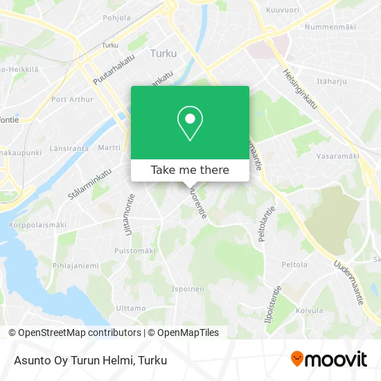 Housing Company Turku Helmi map