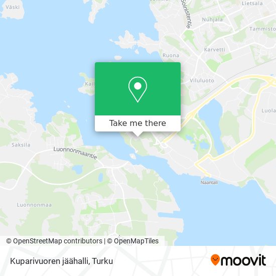 Kuparivuoren jäähalli map