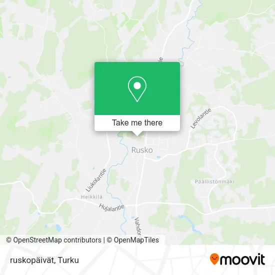 ruskopäivät map