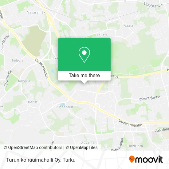 Turun koirauimahalli Oy map