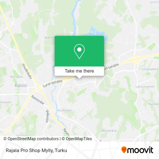 Rajala Pro Shop Mylly map