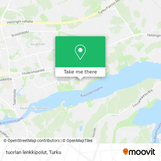 tuorlan lenkkipolut map