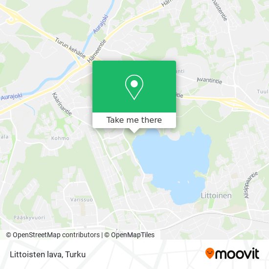 Littoisten lava map