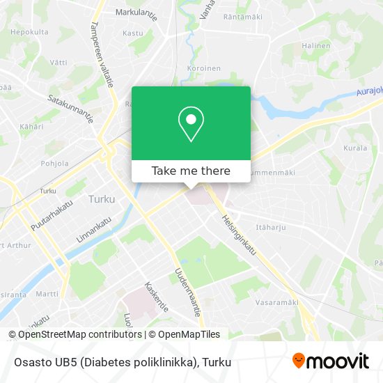 Osasto UB5 (Diabetes poliklinikka) map