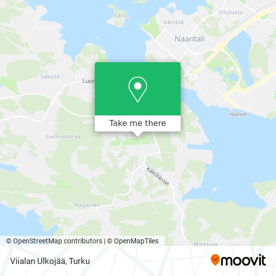 Viialan Ulkojää map