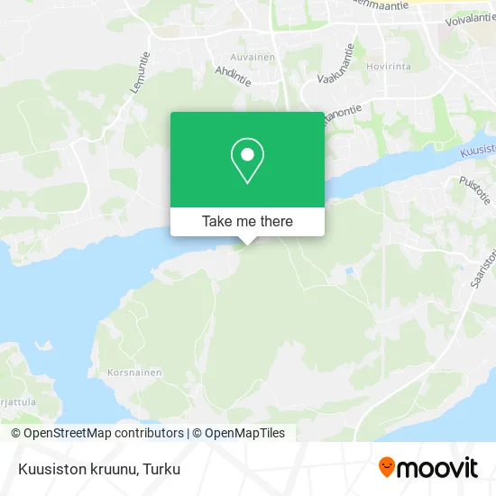 Kuusiston kruunu map