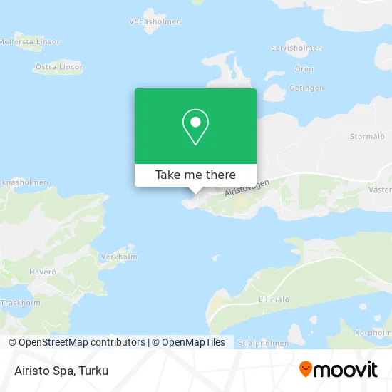 Airisto Spa map