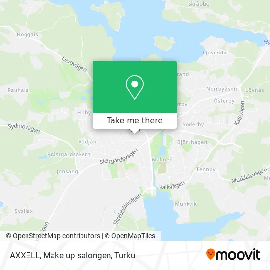 AXXELL, Make up salongen map