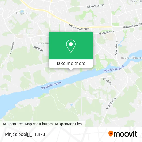 Pinja's pool🏊🏻 map