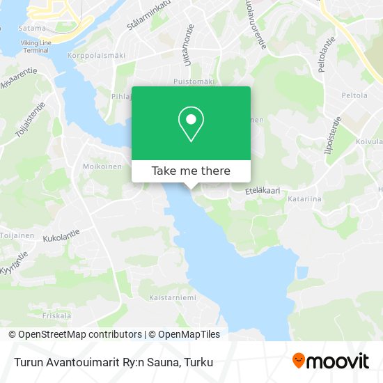 How to get to Turun Avantouimarit Ry:n Sauna in Turku by Bus?
