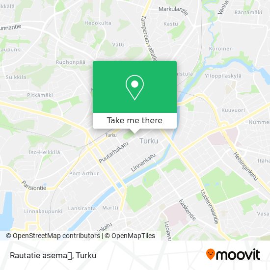 Rautatie asema🚉 map