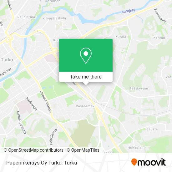 Paperinkeräys Oy Turku map