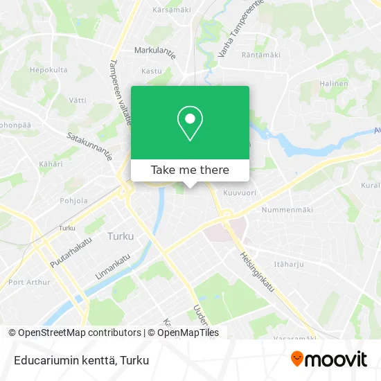 Educariumin kenttä map