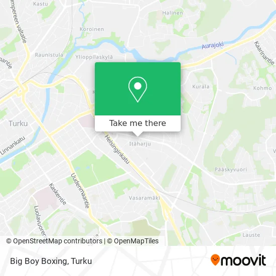 Big Boy Boxing map