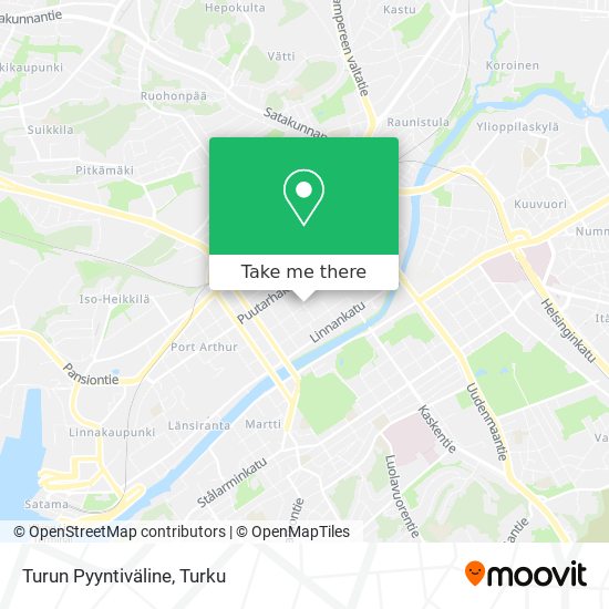 Turun Pyyntiväline map