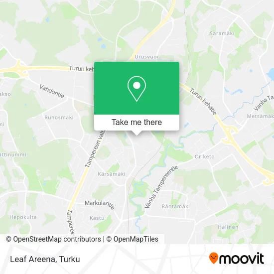 Leaf Areena map